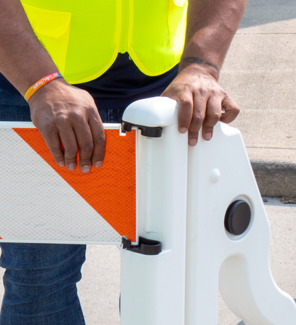 SafetyRail ADA-Compliant Pedestrian Barricade