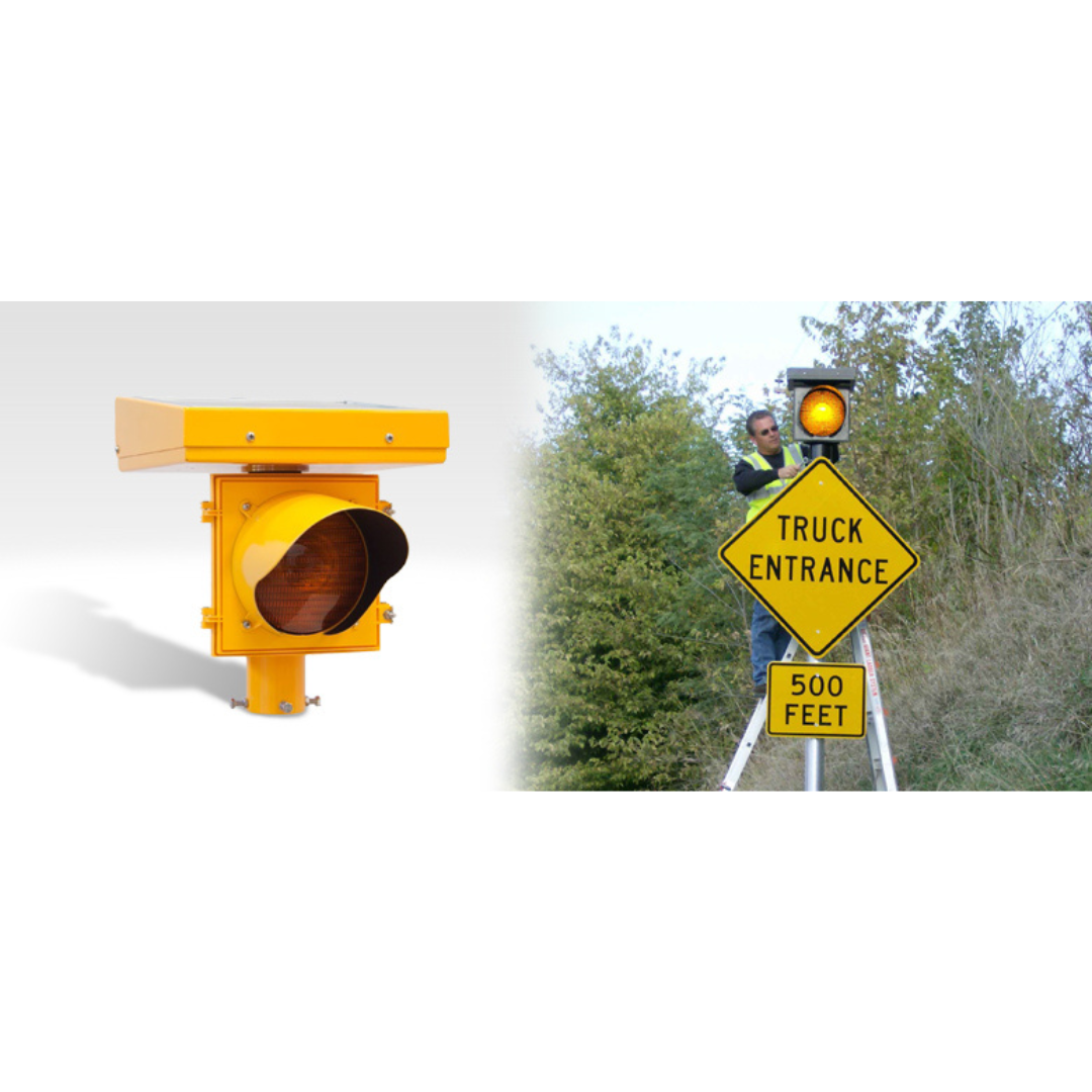 JSF - Advanced Warning - 24 Hour Flashing Beacons - Coral Sales
