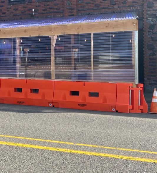 Yodock 2001M Water-Filled Pedestrian Barricade