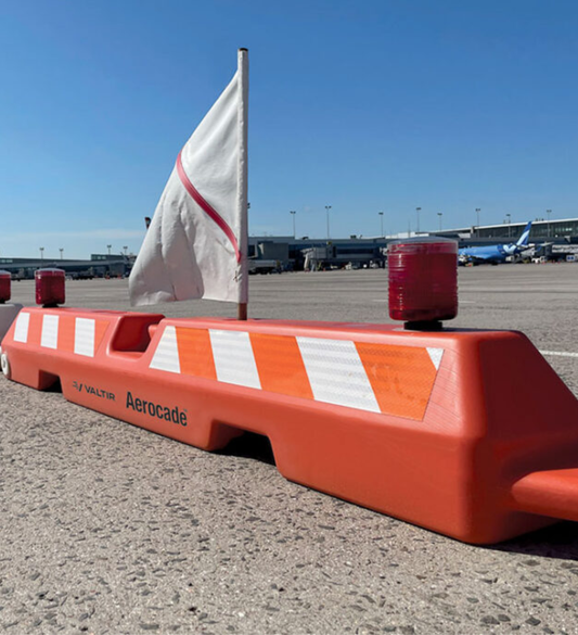 Aerocade Low-Profile Airport Barricade