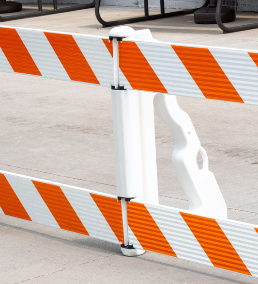 SafetyRail ADA-Compliant Pedestrian Barricade