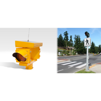 Pedestrian Activated Flashing Beacons