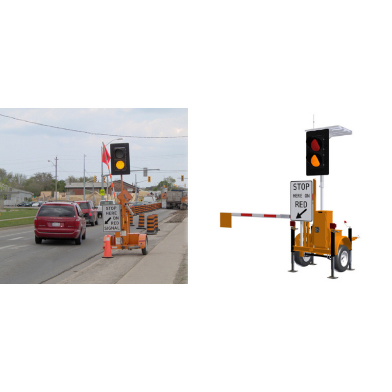 North American Traffic RCF 2.4 Automated Flagger Assistance Device ...