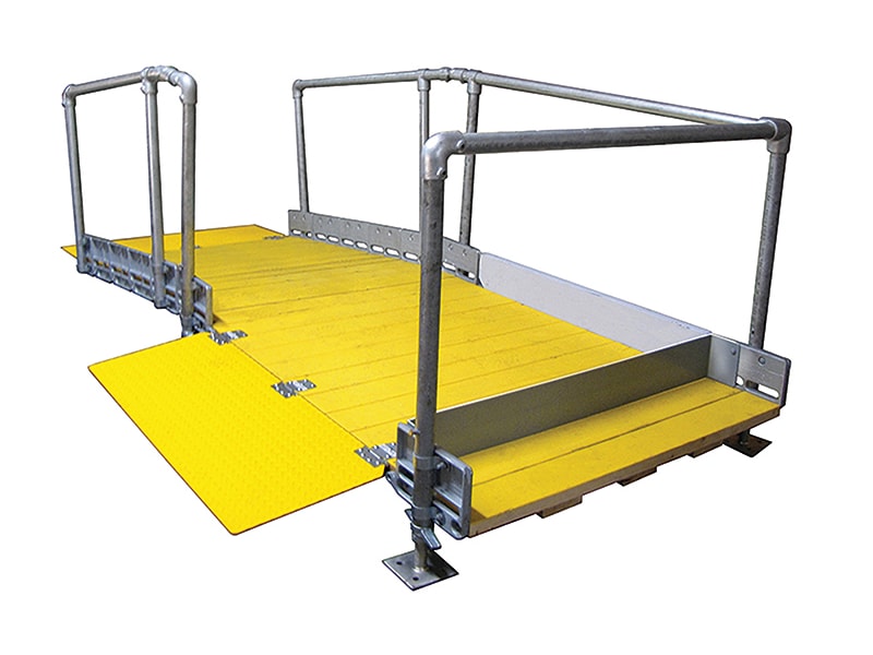 Boardwalk Temporary Pedestrian Modular Ramp - Coral Sales