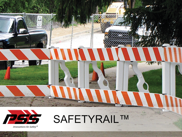 SafetyRail ADA-Compliant Pedestrian Barricade