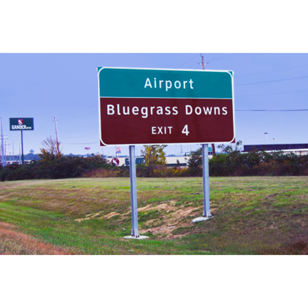 Steel Sign Supports – Coral Sales