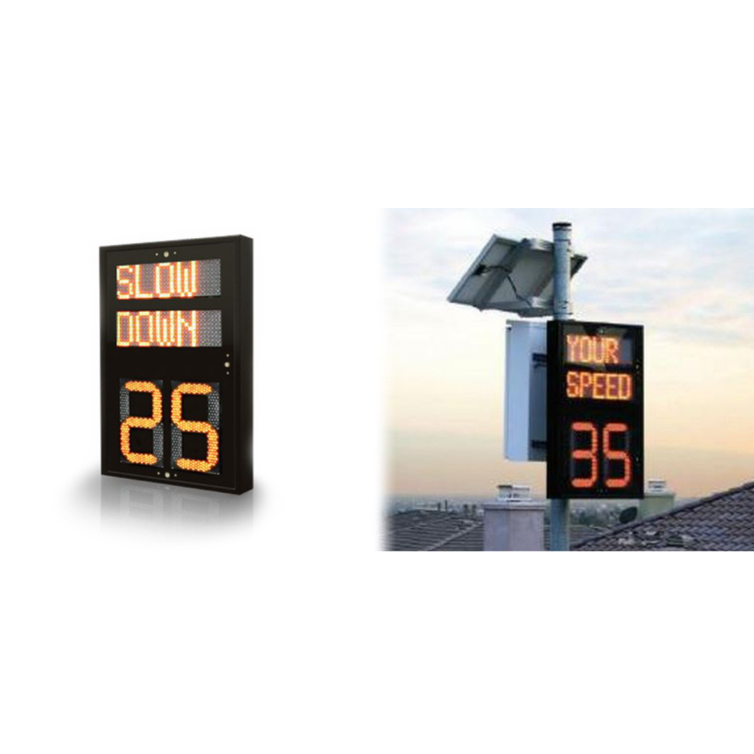 VCalm VMS Radar Speed Sign - Coral Sales